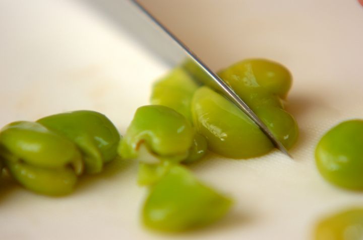 ビーンズコンソメスープの下準備1