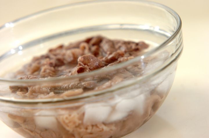 ロールビーフサラダの作り方1