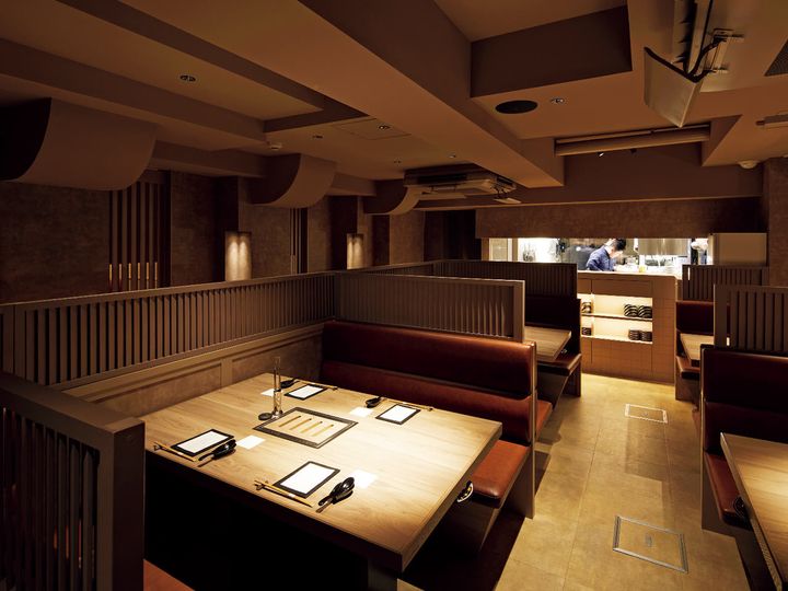 麻布十番『一鳥目 とり松』の内観