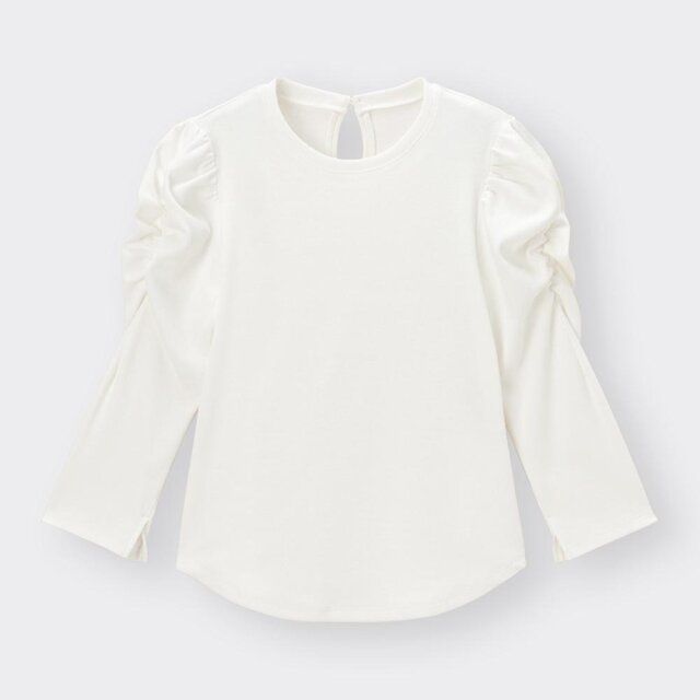 GU ギャザースリーブT