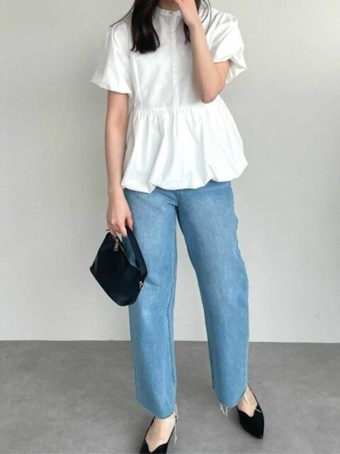 2024春のキレイめデニムコーデ