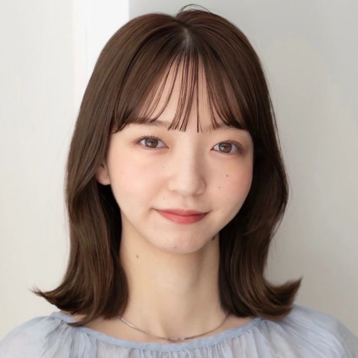 【スタイリングが簡単&手軽】毛先ワンカールが可愛い！ 大人の外ハネミディアムヘア_4