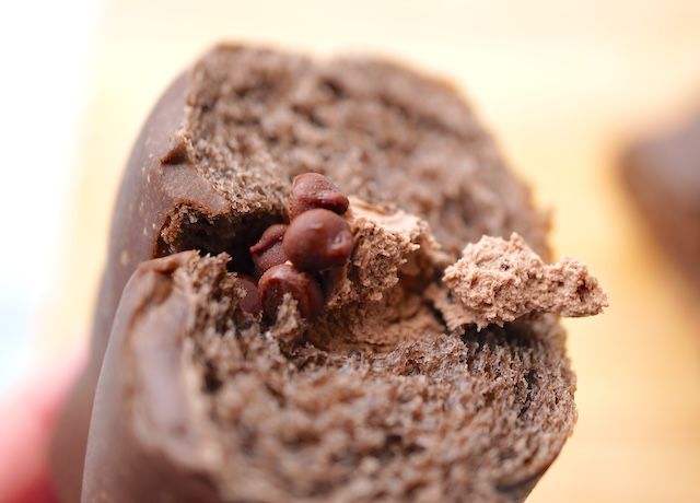 「GODIVA ショコラちぎりロール」断面