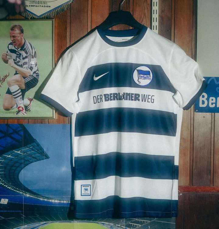ヘルタ・ベルリン、「懐かしのデザイン」復活の限定ユニフォーム