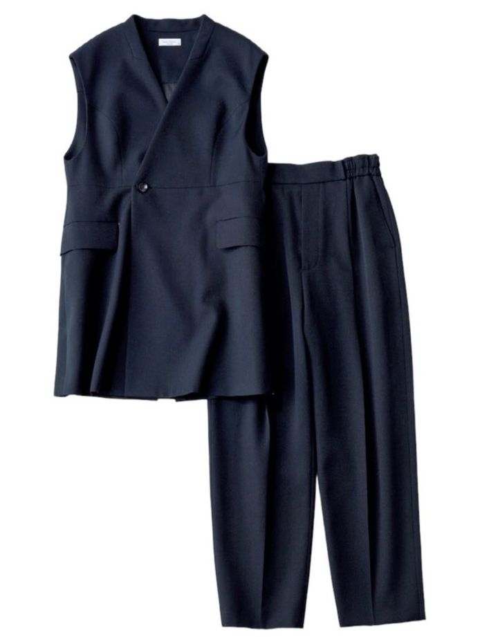 ニアーニッポンのジレ＆パンツ