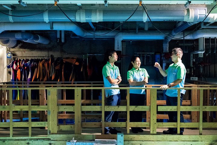 今井俊宏さん、渡邉果南さん、島森翔大郎さん