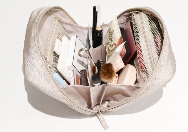 BRILMY 中身が見えて時短がかなう ズボラに優しいコスメポーチ 収納例