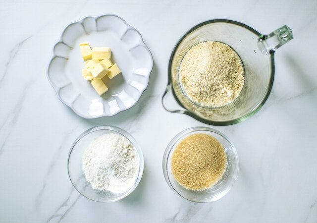 キャラメルコーヒーパウンドケーキのレシピ クランブル 材料