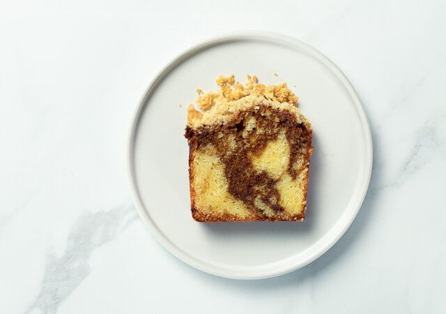 キャラメルコーヒーパウンドケーキのレシピ 完成