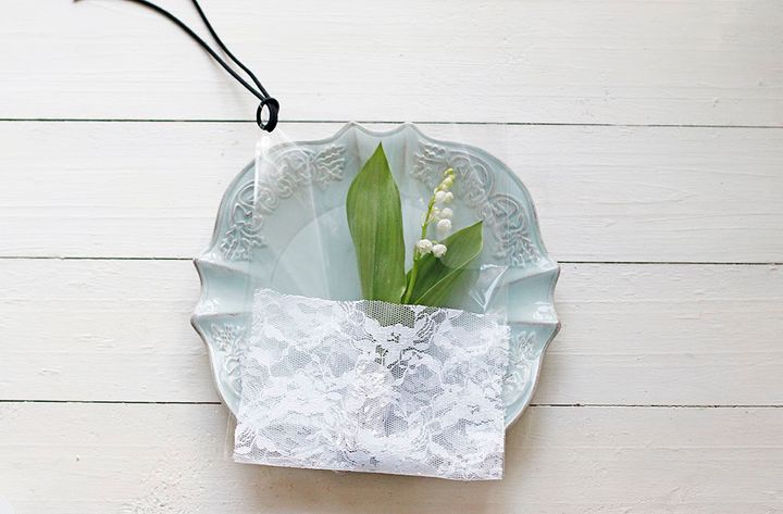 スズランのアレンジ