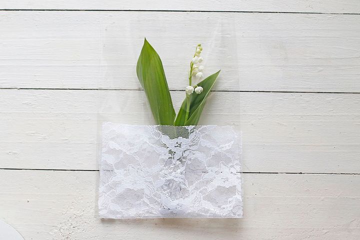 スズランのアレンジ