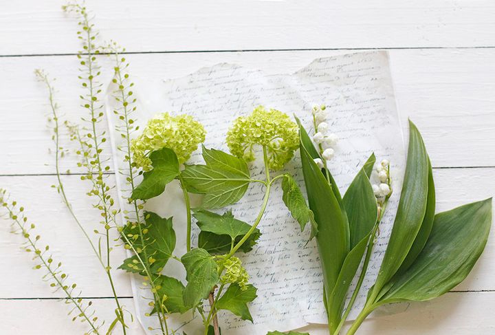 スズランの日のアレンジ