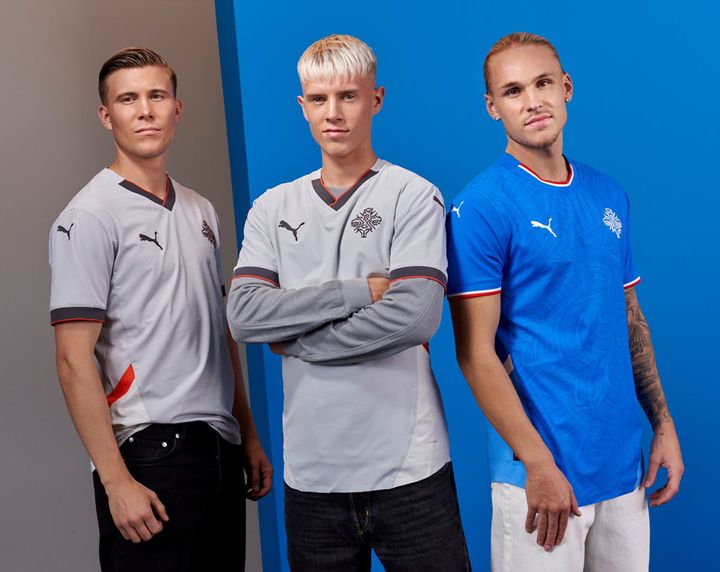 アイスランド代表、“火と氷”を描く2024新ユニフォームが登場 本格使用はUEFAネーションズリーグから