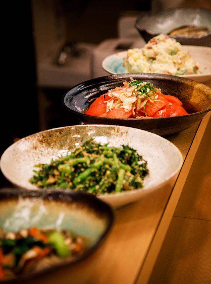 新橋『小料理志おり 花椿店』のおばんざい