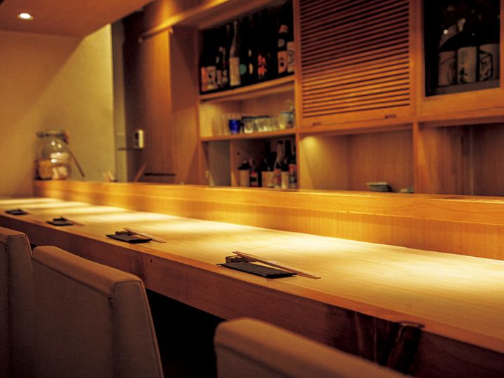 人形町『旬蕾』の内観