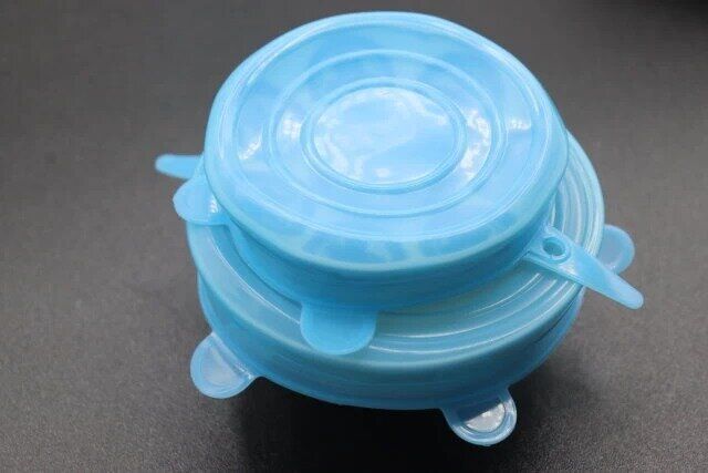 ダイソーのカラーシリコーンカバー（3個セット）を食器に装着