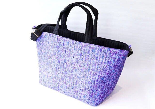 ANNA SUI mini［アナ スイ・ミニ］おおきなLESSON TOTE BAG リバーシブル