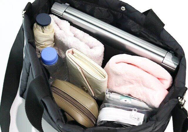 A. STANDARD［エー スタンダード］5ポケットBIGキルティングバッグ 実用例