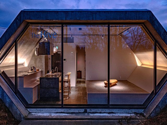 The Hiveプライベートサウナ外観画像