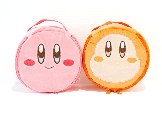 『星のカービィ ぬいぐるみフェイスポーチBOOK カービィver.』／『星のカービィ ぬいぐるみフェイスポーチBOOK ワドルディver.』