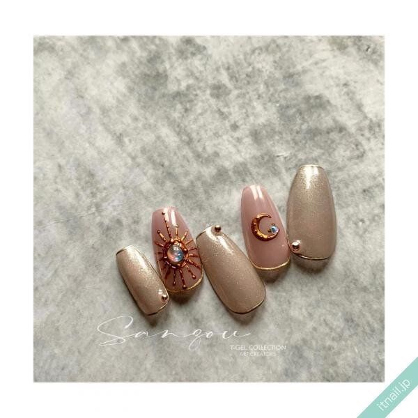 ねいる屋〜SANZOU〜が投稿したネイルデザイン [photoid:I0099356] via Itnail Design (732684)