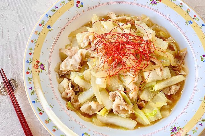 豚バラ白菜のトロトロうま煮
