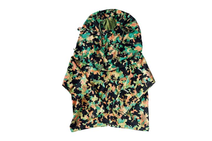 チェコスロバキア軍のドゥバキー迷彩柄のスモック