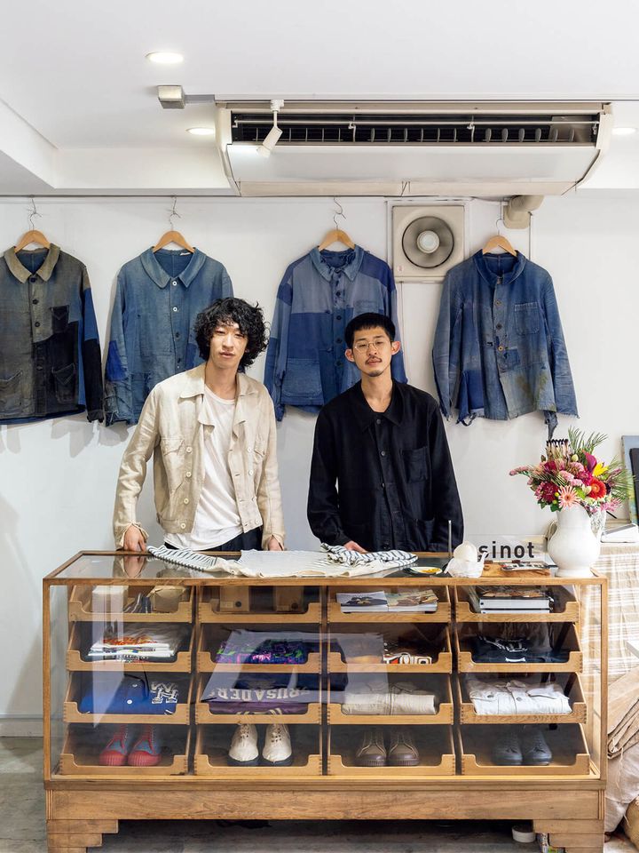 代々木上原〈sinot. clothing〉木村謙太、野口尚史