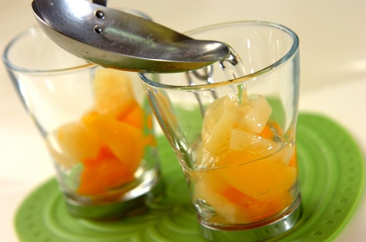 シュワシュワ！フルーツポンチみたいなサイダーゼリーの作り方2