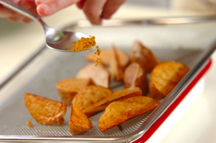 フライドポテトの作り方4