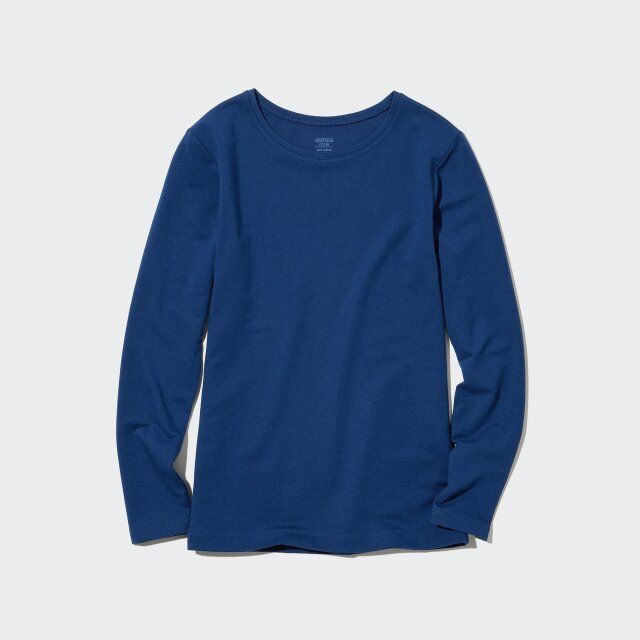 ユニクロのお買い得アイテムのヒートテックコットンクルーネックT