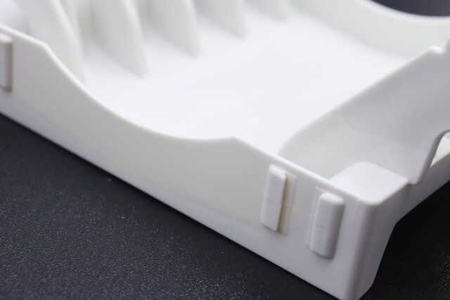 セリアのプレートスタンド アイボリーの構造