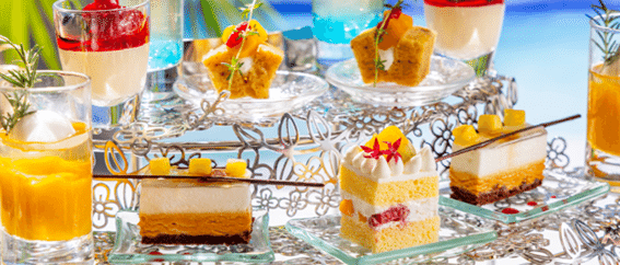 ヒルトンホテルお台場アフタヌーンティー画像