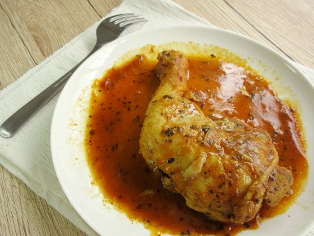 スパイシーカレーチキンレッグ