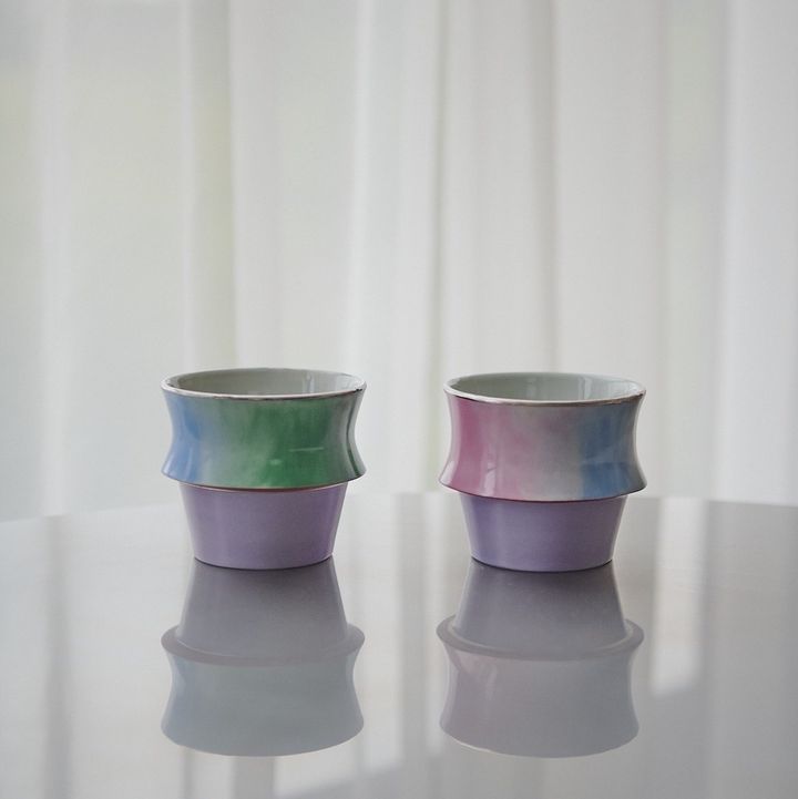 「香林居」オリジナルの九谷焼茶器