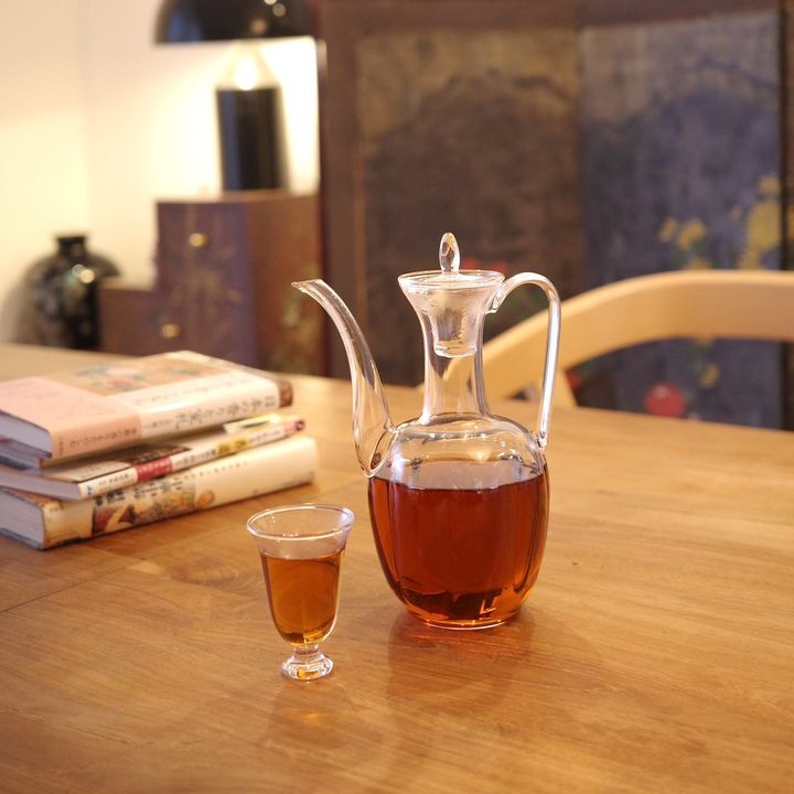 新中式のガラス茶器