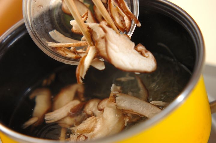 春雨スープの作り方1