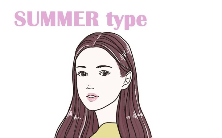 パーソナルカラー別の似合うヘアカラー サマータイプ