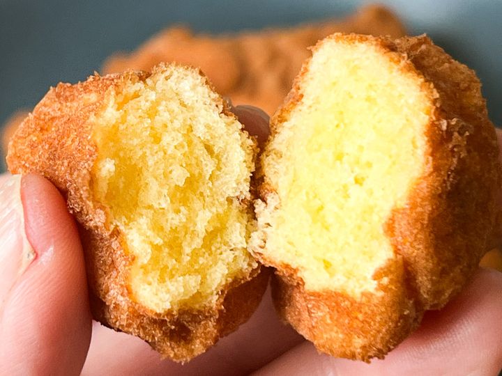 半分に割った「虎虎焼」