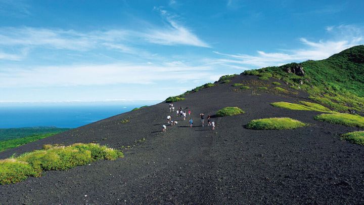 伊豆大島の裏砂漠