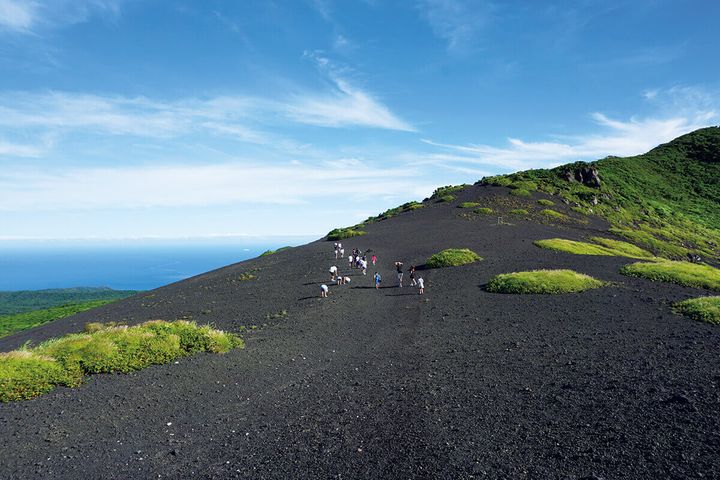 伊豆大島の裏砂漠