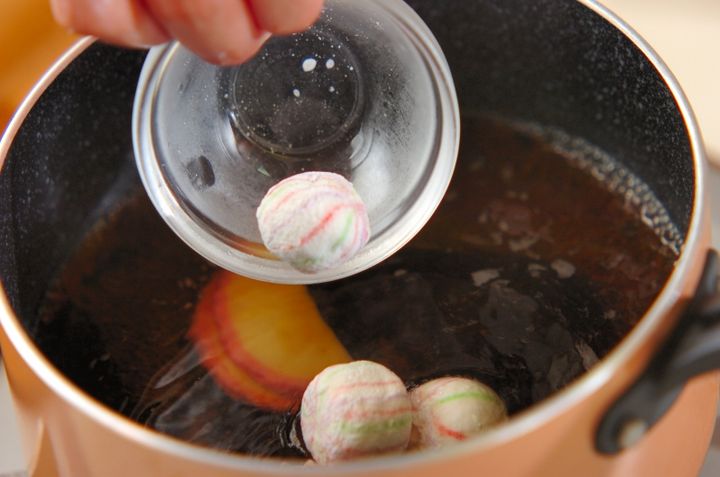 手まり麩のお吸い物の作り方1