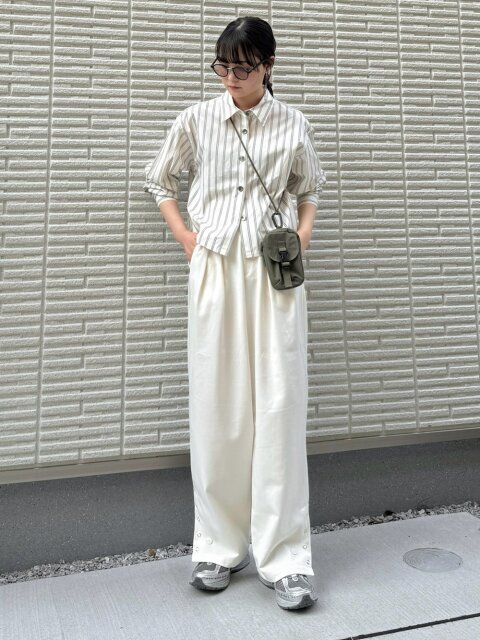 初夏の淡色コーデ