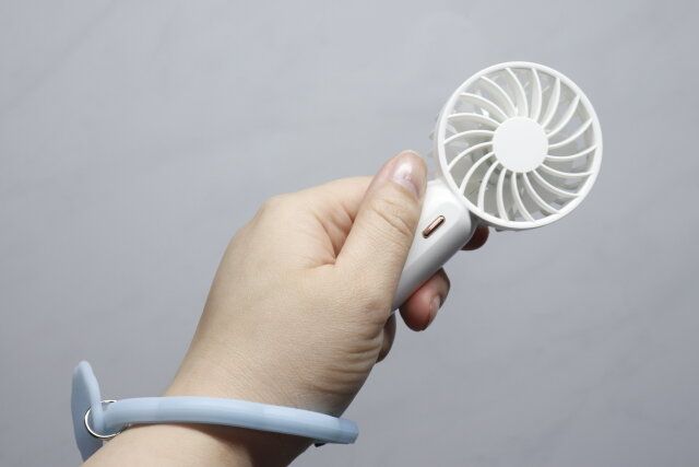 ダイソーのフラワー型ハンドストラップ