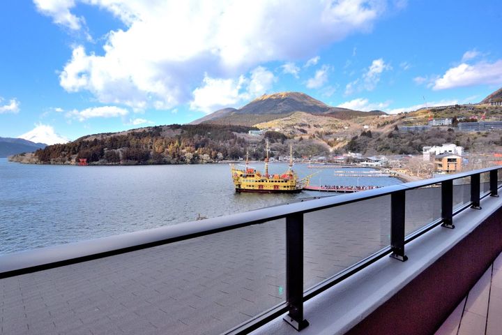 テラスからの景色