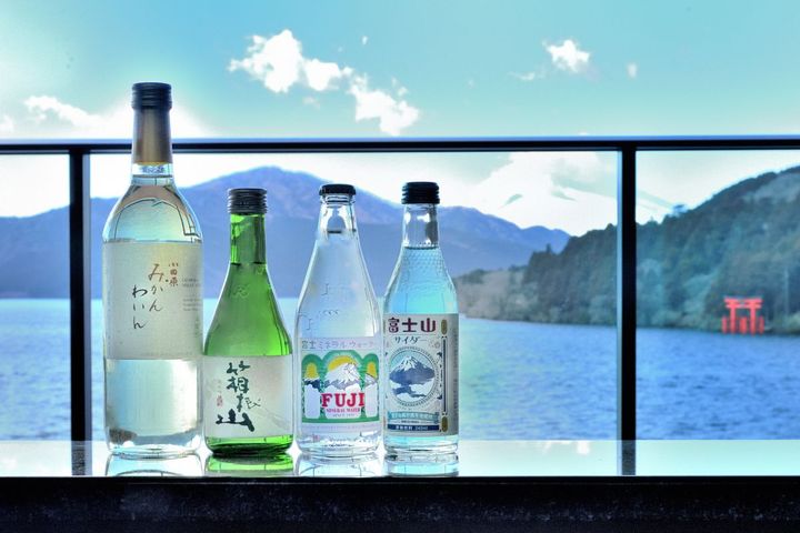 ウェルカムドリンクの一部