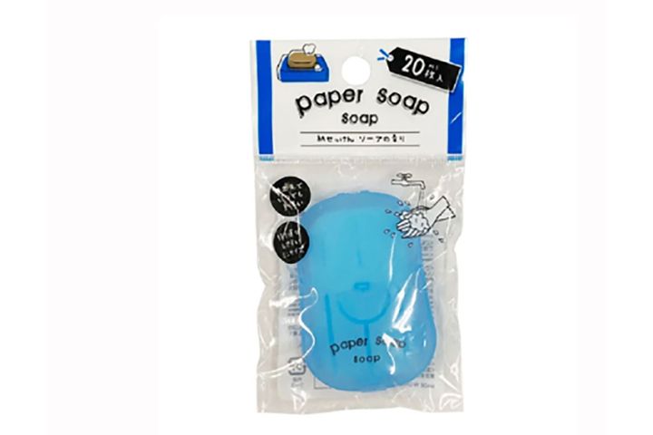 紙せっけん20枚入・ソープの香り／ダイソー公式サイト