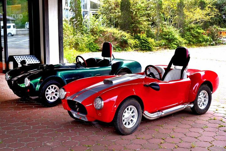 公道も走行できる1人乗りのミニカー