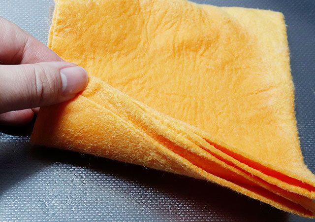 100均ダイソーの吸水力が高いふきん