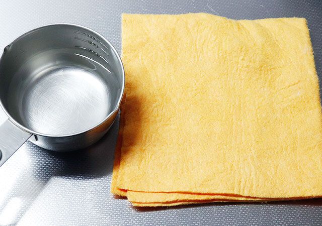100均ダイソーの吸水力が高いふきん